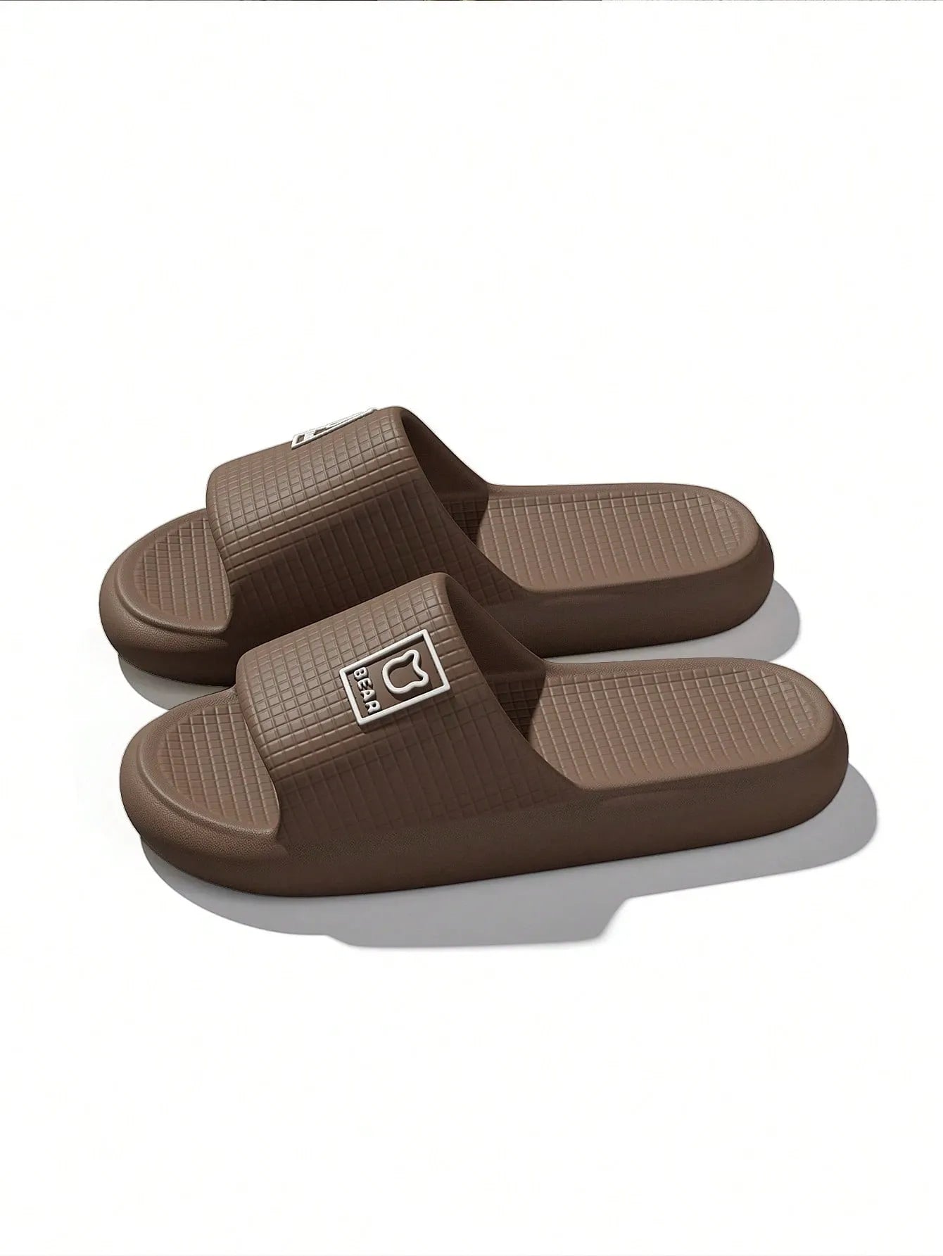 Plus Size 48-49 Men's Summer Outdoor/Indoor Slippers, Waterproof Slip-Resistant EVA Bath House Shower Sandals, Odor-Resistant, Unisex Large Size Home Flat Flip Flops