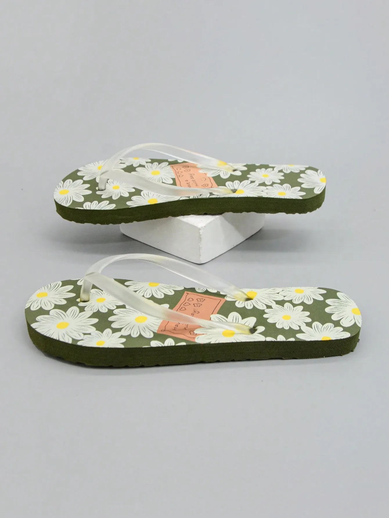 New Flip Flops For Women, Fashion Versatile EVA Non-Slip Soft Comfortable Lightweight Casual Vacation Beach Cushioned Slippers