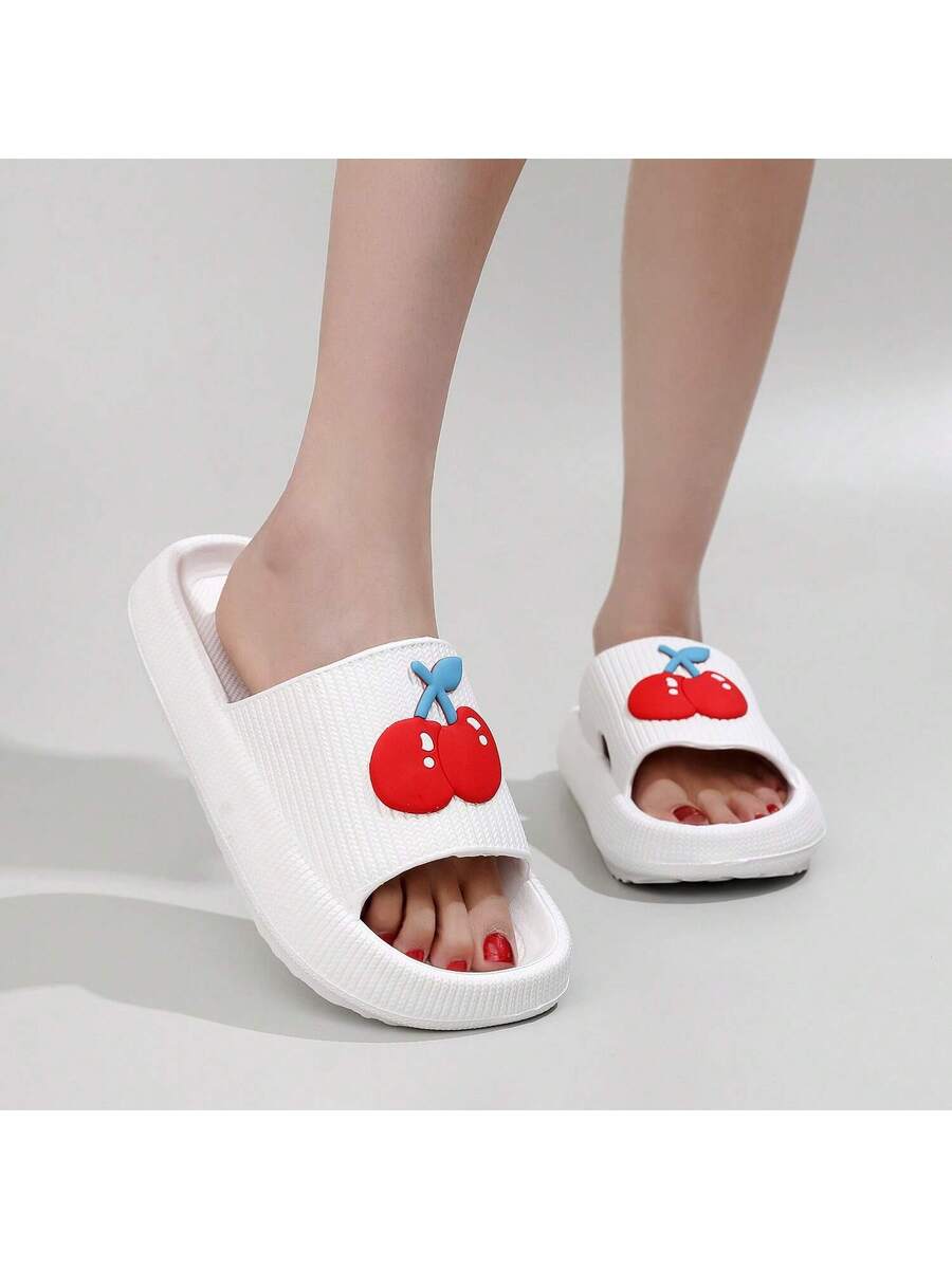 Women's Slides with Bow Detail - Comfortable Lightweight Plastic Sole Slippers for Daily Wear, Home Use, or as a Thoughtful Gift - Khaki Solid Color, Easy to Clean, Stylish & Durable
