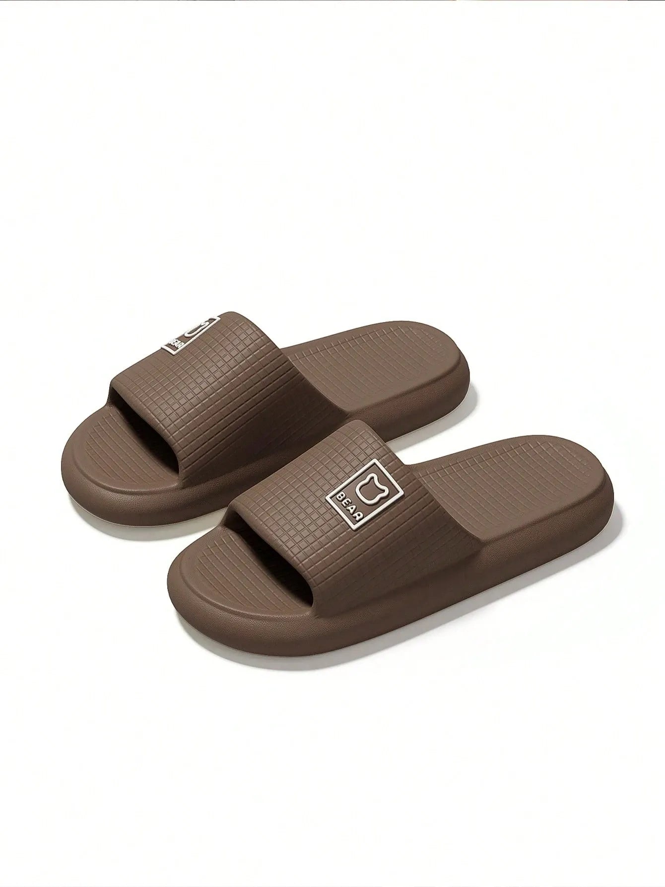 Plus Size 48-49 Men's Summer Outdoor/Indoor Slippers, Waterproof Slip-Resistant EVA Bath House Shower Sandals, Odor-Resistant, Unisex Large Size Home Flat Flip Flops