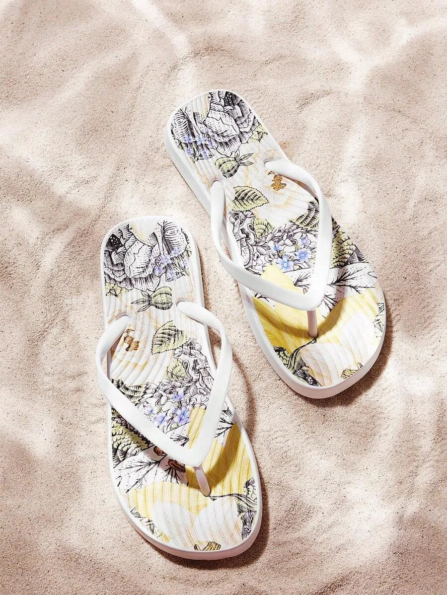 Women's Fashion Summer Flip Flops, Beach Sandals