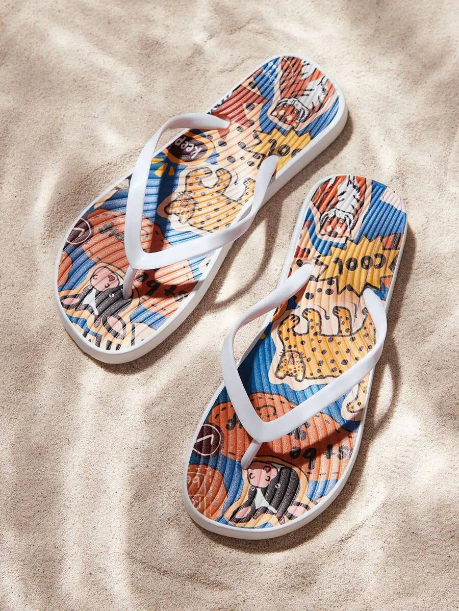 Women's Fashion Summer Flip Flops, Beach Sandals