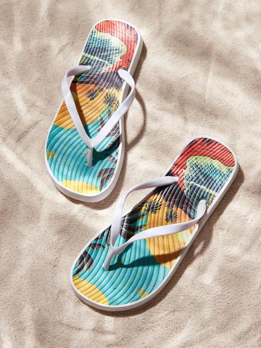 Women's Fashion Summer Flip Flops, Beach Sandals