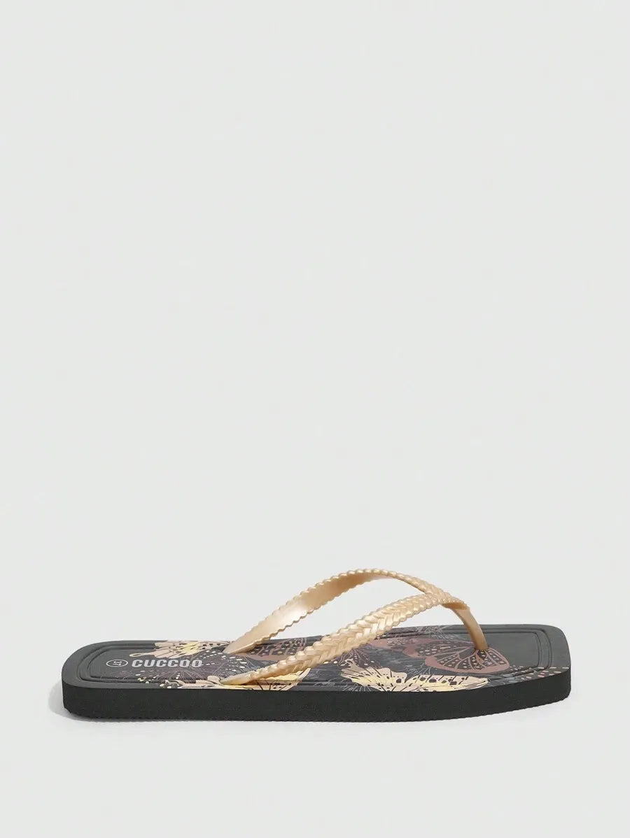 Women's Fashion Summer Flip Flops, Beach Sandals