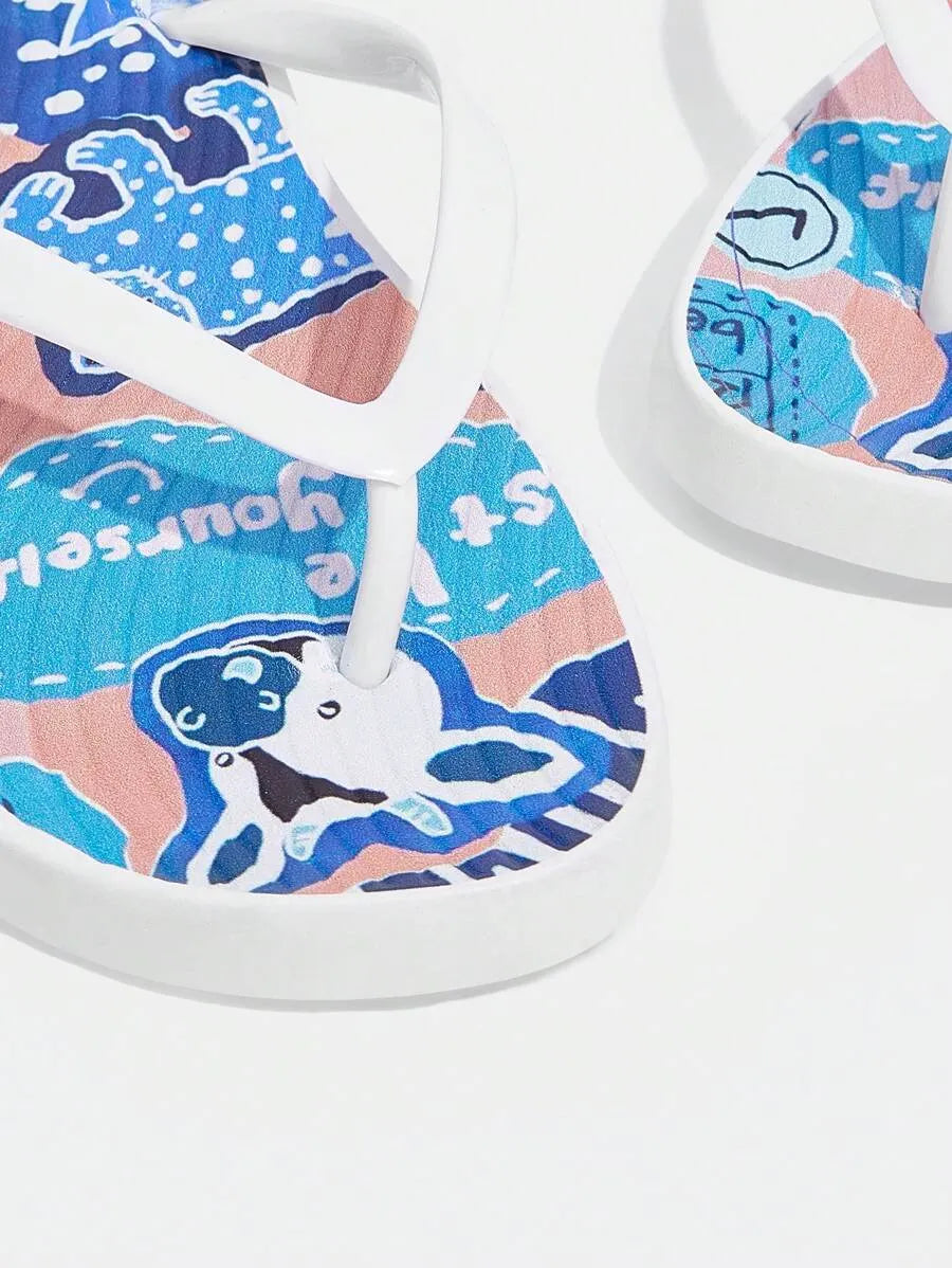 Women's Fashion Summer Flip Flops, Beach Sandals