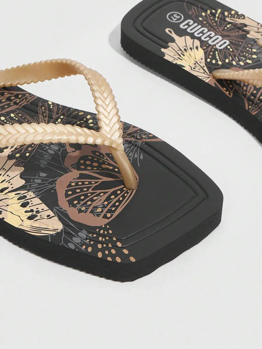 Women's Fashion Summer Flip Flops, Beach Sandals