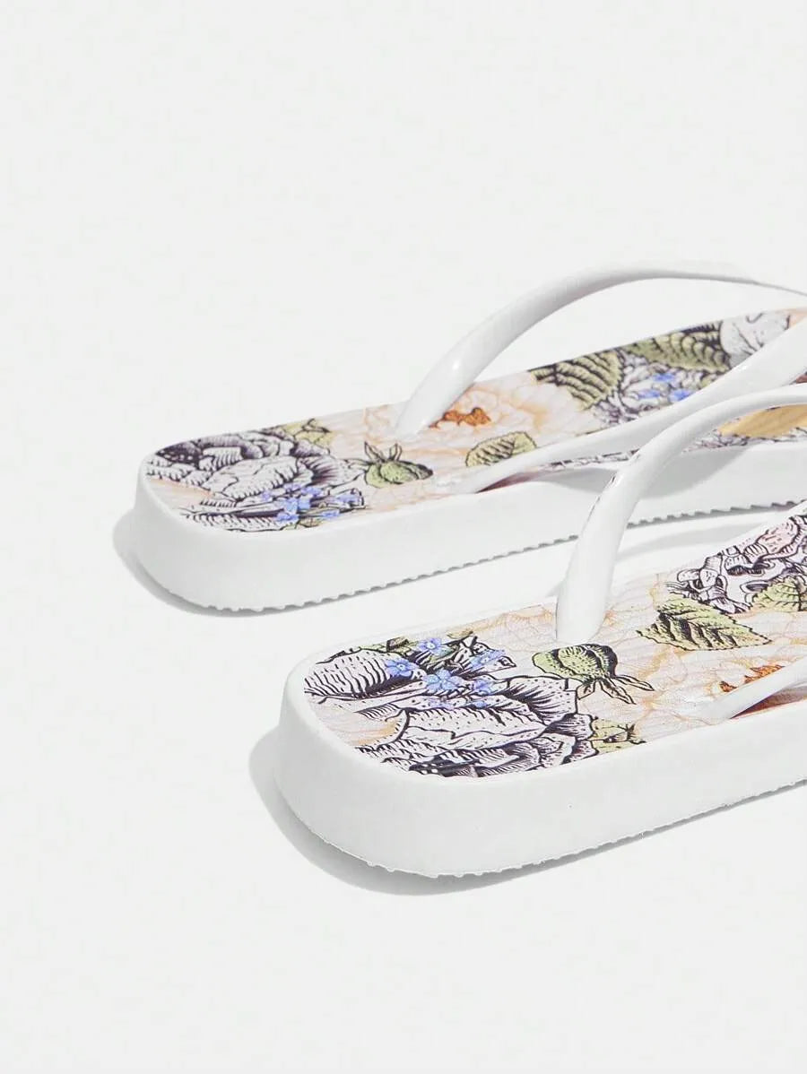 Women's Fashion Summer Flip Flops, Beach Sandals