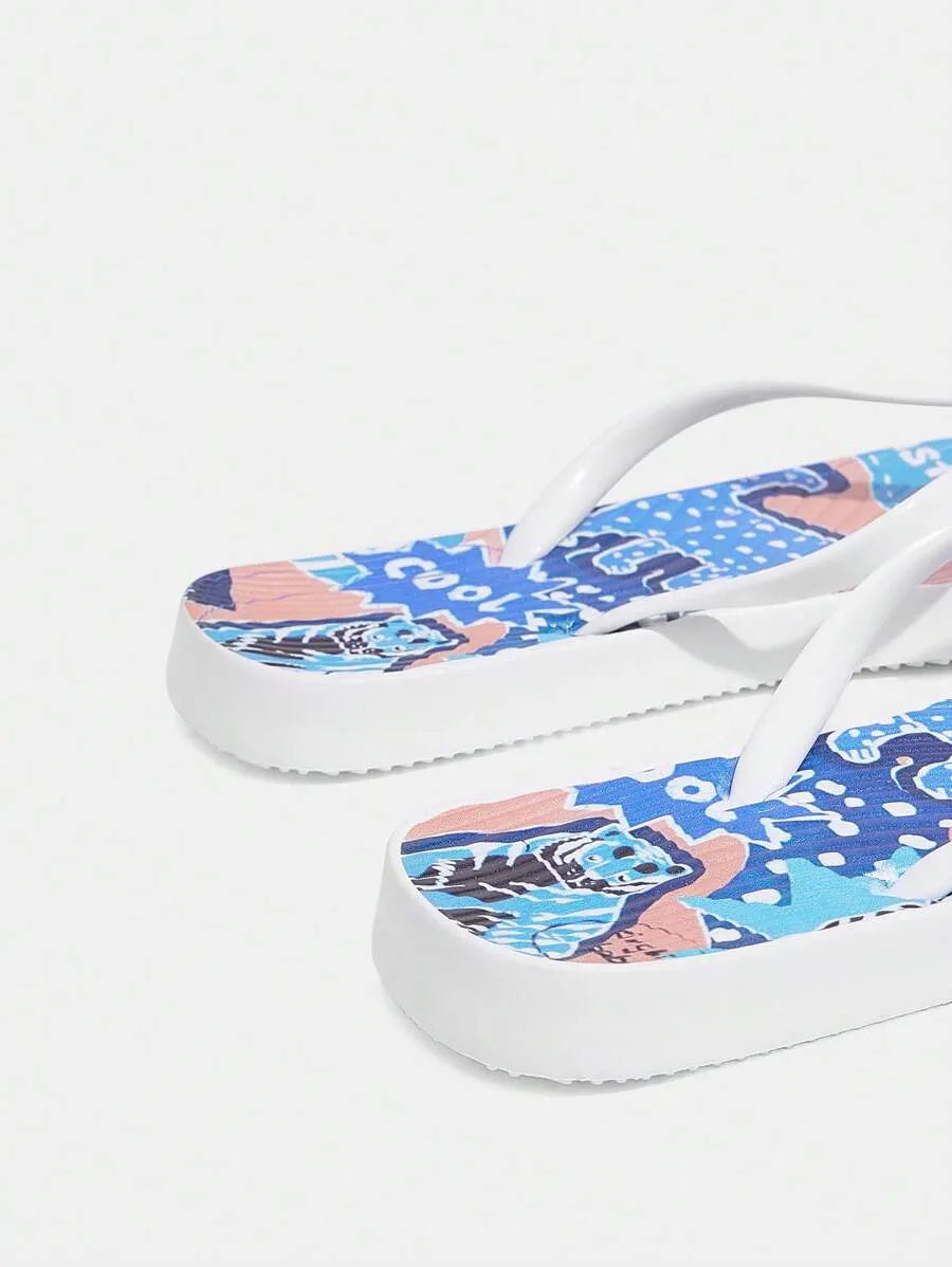 Women's Fashion Summer Flip Flops, Beach Sandals