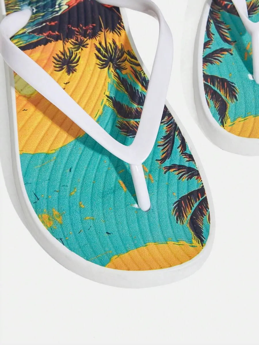 Women's Fashion Summer Flip Flops, Beach Sandals