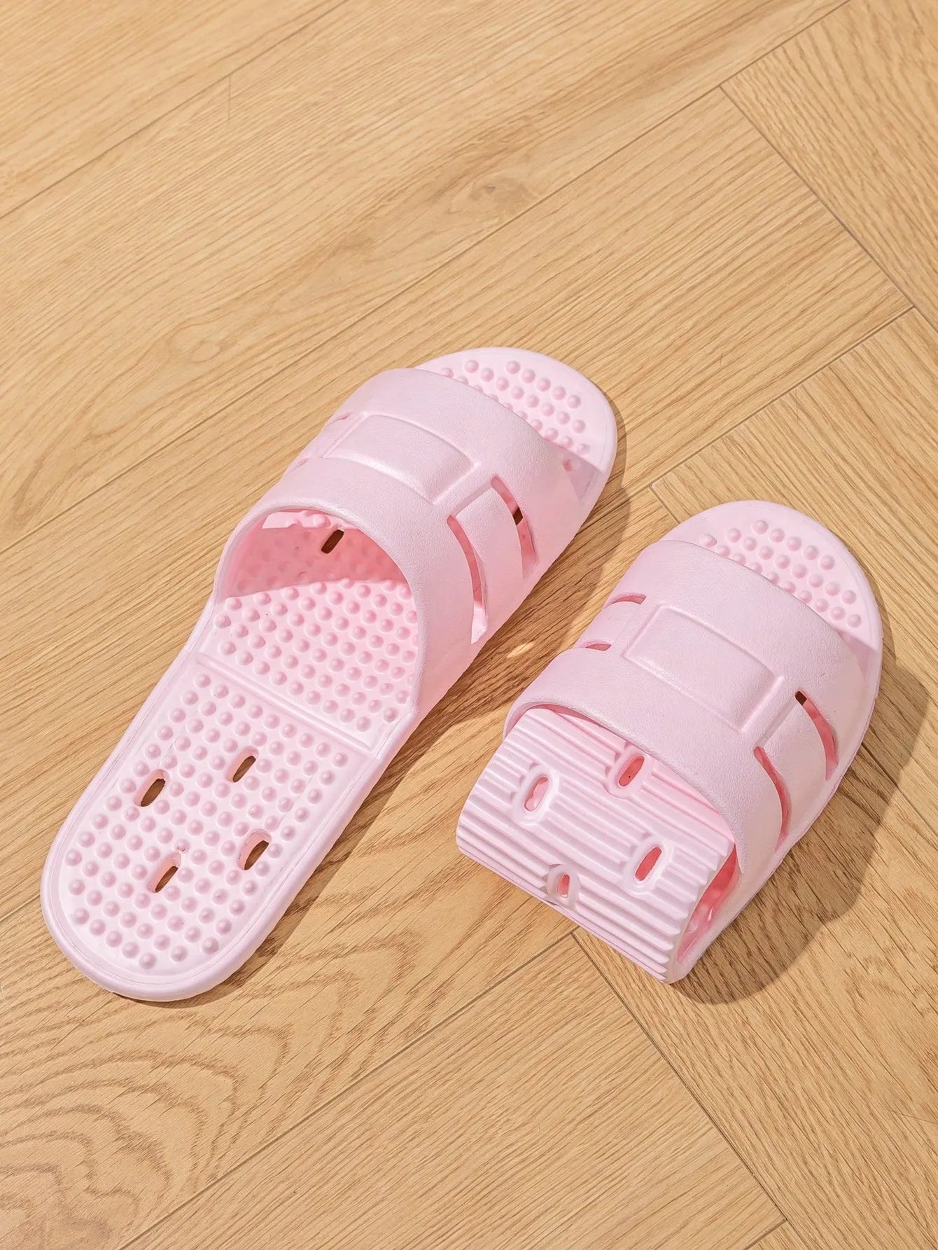 Women's Foldable Travel Slippers, Summer Indoor Home Bathing Swimming Non-Slip Quick Dry Slippers For Hotel & Outdoor Use