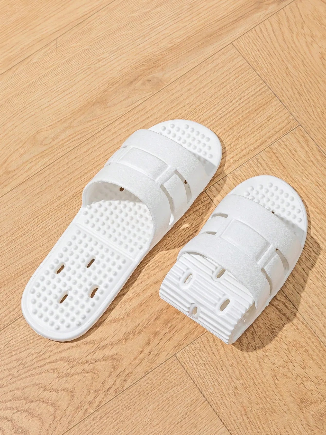 Women's Foldable Travel Slippers, Summer Indoor Home Bathing Swimming Non-Slip Quick Dry Slippers For Hotel & Outdoor Use