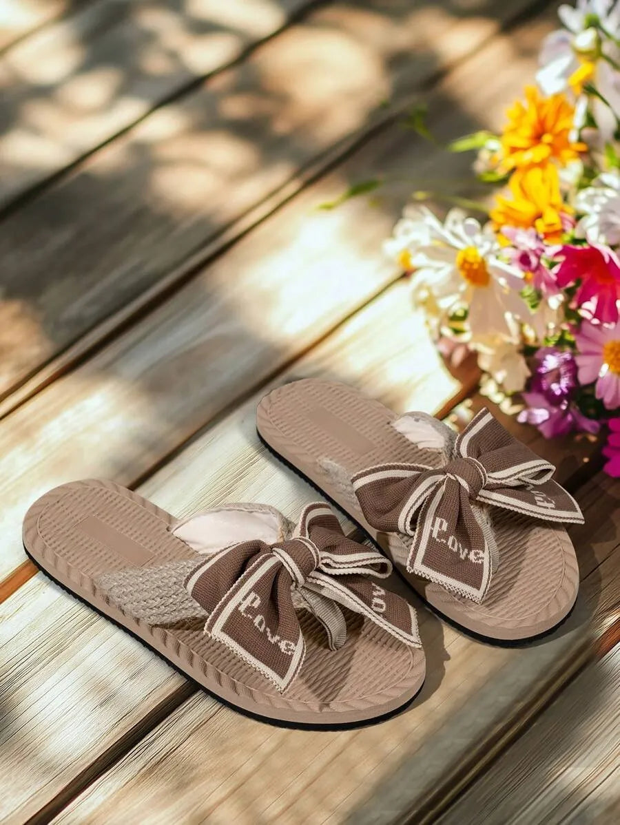 New Women Summer Casual Thong Sandals Outdoor Beach Holiday Slippers, Slip-Resistant Flip Flops For Swimming & Beach